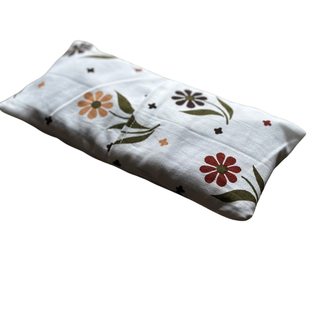 All Natural Crystal-Infused Cotton Lavender Eye Pillow - SLOFLO World