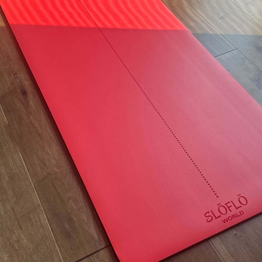 Essential Rubber Yoga Mat 4.5mm (Cherry)