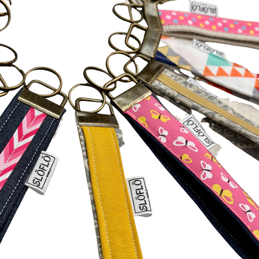 Fabric Key Fob/ Wristlet Keychain - SLOFLO World