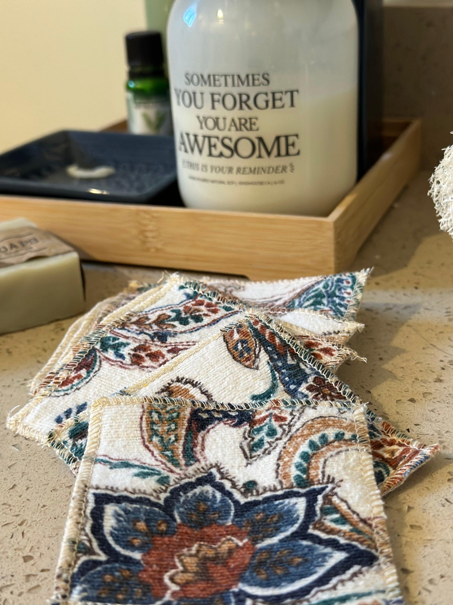 All Natural Reusable Cotton Squares - SLOFLO World