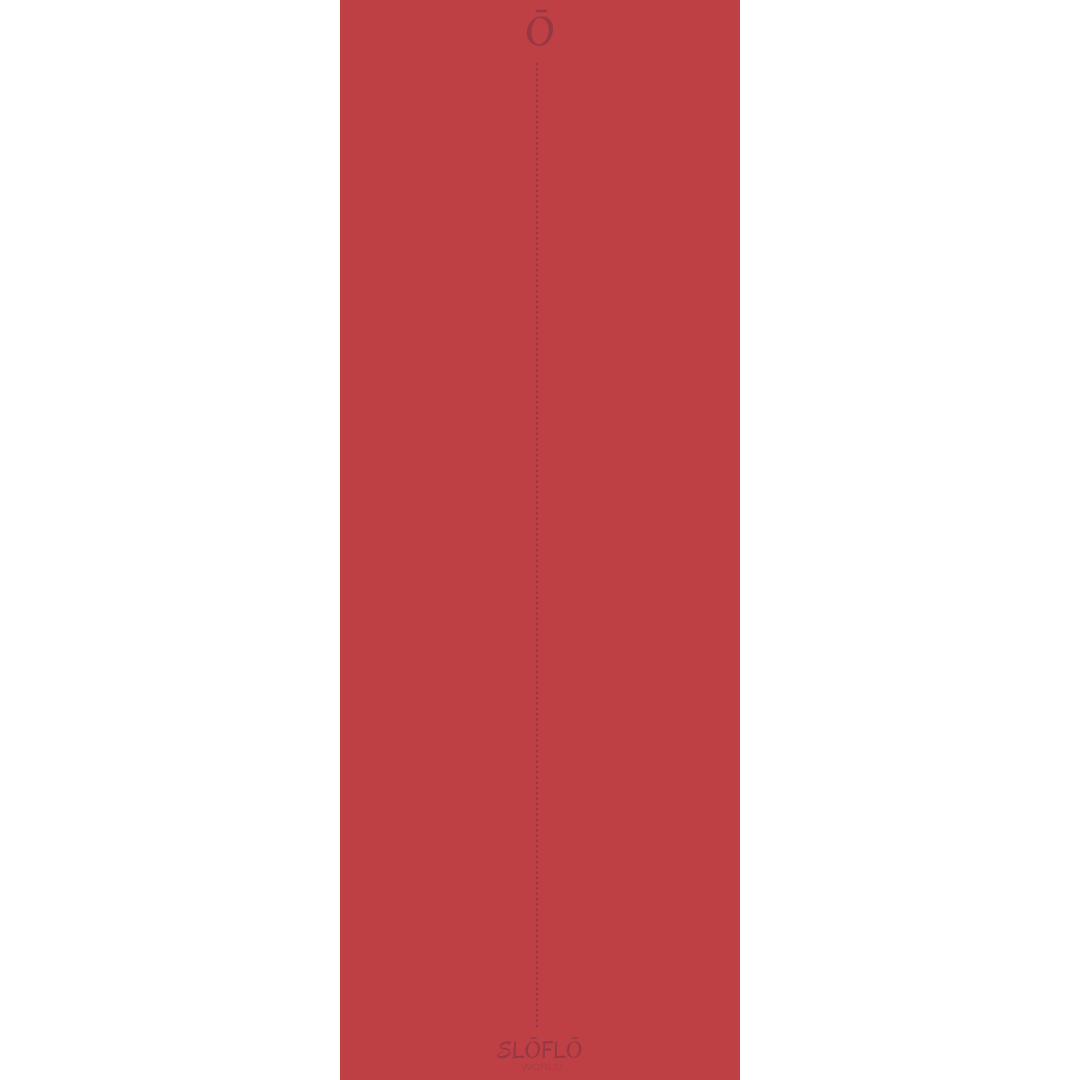 Essential Rubber Yoga Mat 4.5mm (Cherry)