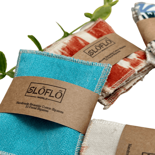 All Natural Reusable Cotton Squares - SLOFLO World