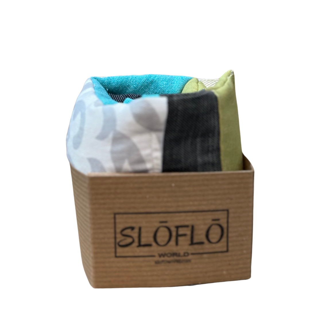 Patched Organic All-Natural Hot + Cold Neck/ Compress Wrap/ Patched - SLOFLO World