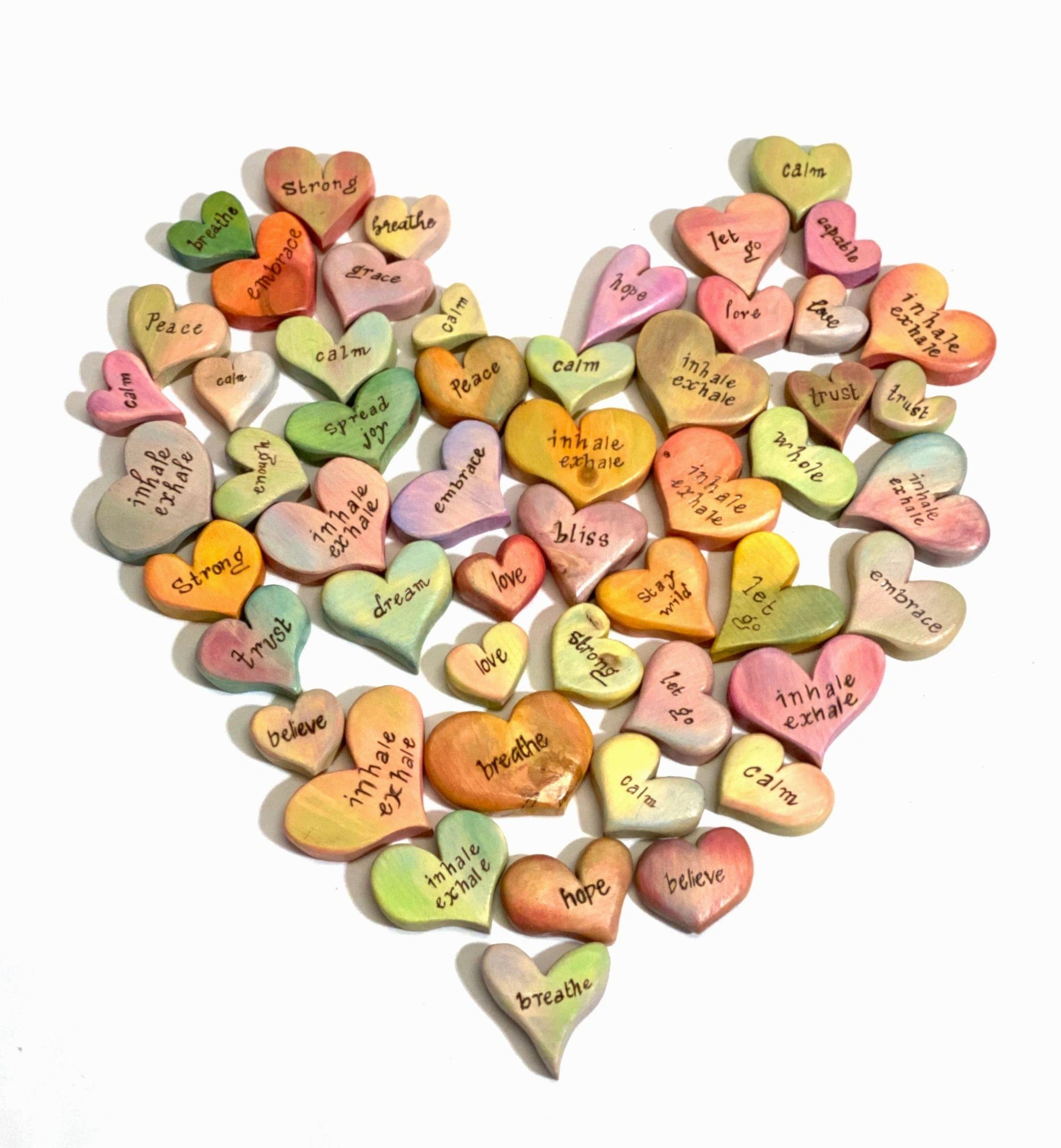 Affirmation Hearts - The Sankalpa Project