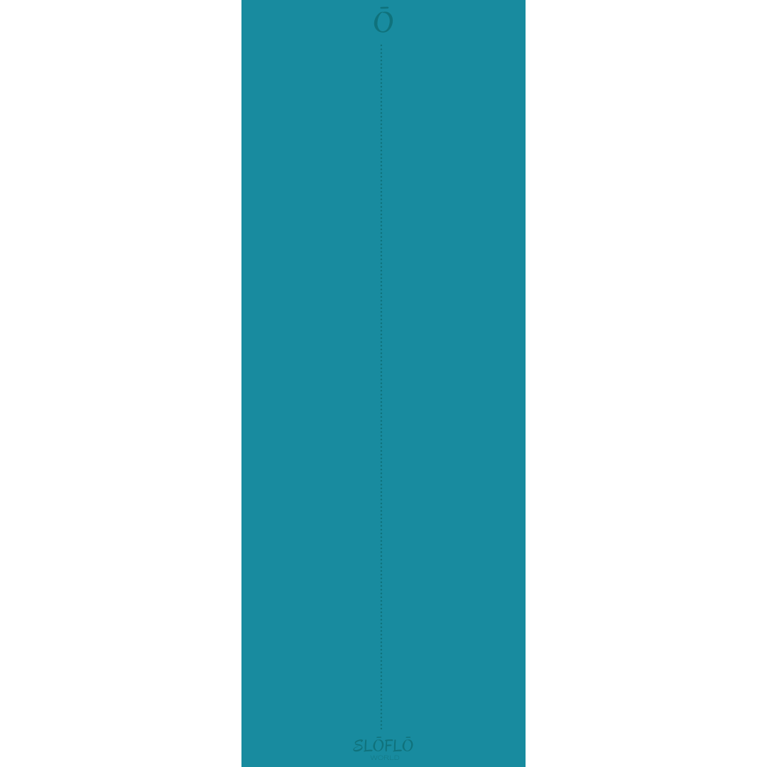 SLOFLO Essential Rubber Yoga Mat 4.5mm Teal - SLOFLO World