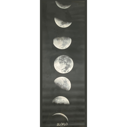Suede SLOFLO Combination Yoga Mat 4mm Moon Phases - SLOFLO World
