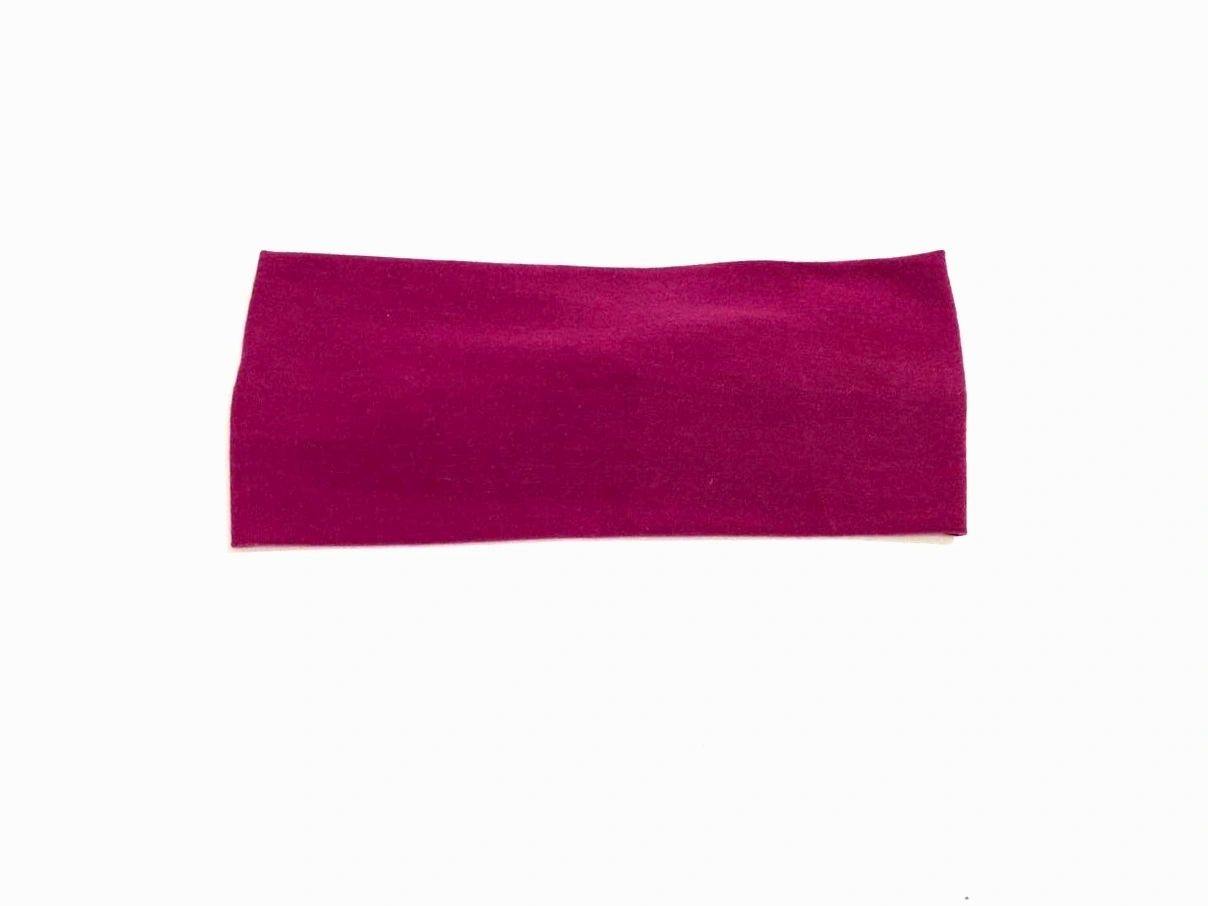 Magenta Cotton Headband - The Sankalpa Project