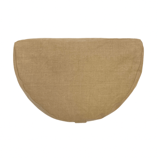Beige Crescent Meditation Zafu - The Sankalpa Project