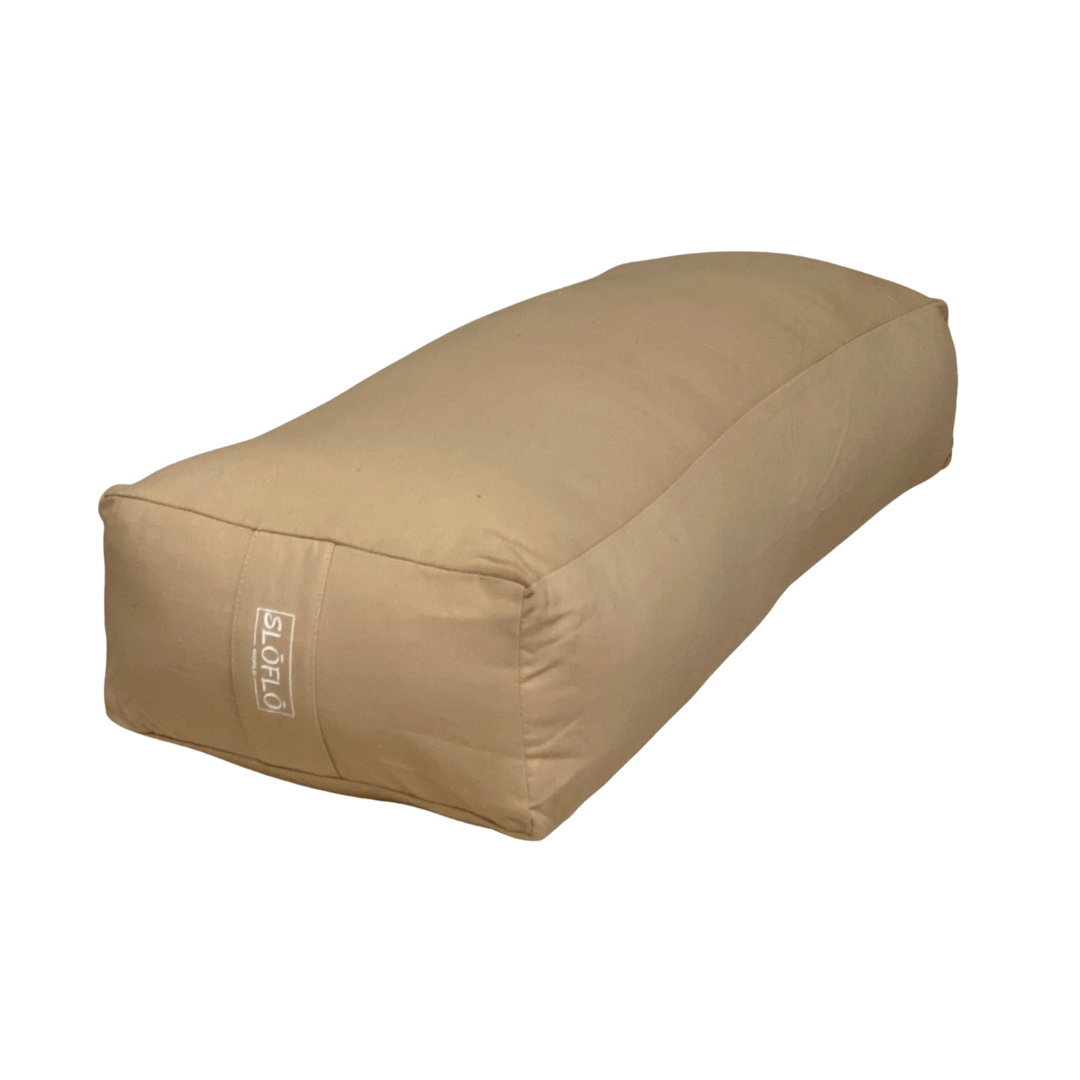 Harmony Restorative Yoga Bolster-Sandy - SLOFLO World
