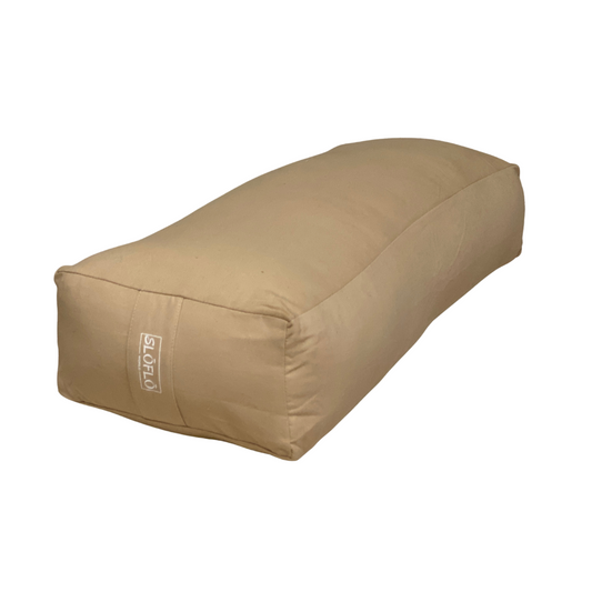 Harmony Restorative Yoga Bolster-Sandy - SLOFLO World