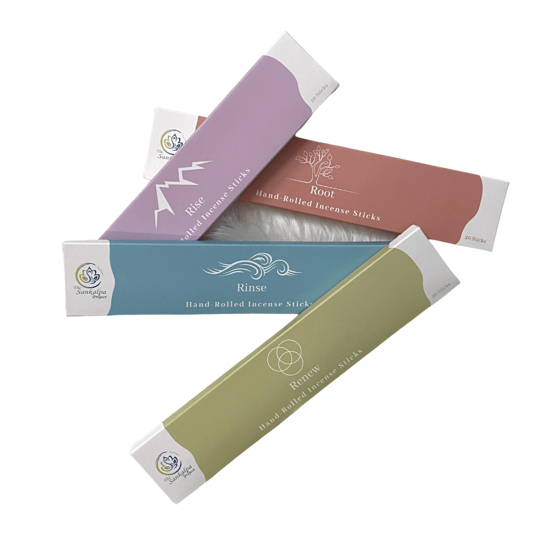 Hand-Rolled Essential Oils Incense Sticks - The Sankalpa Project