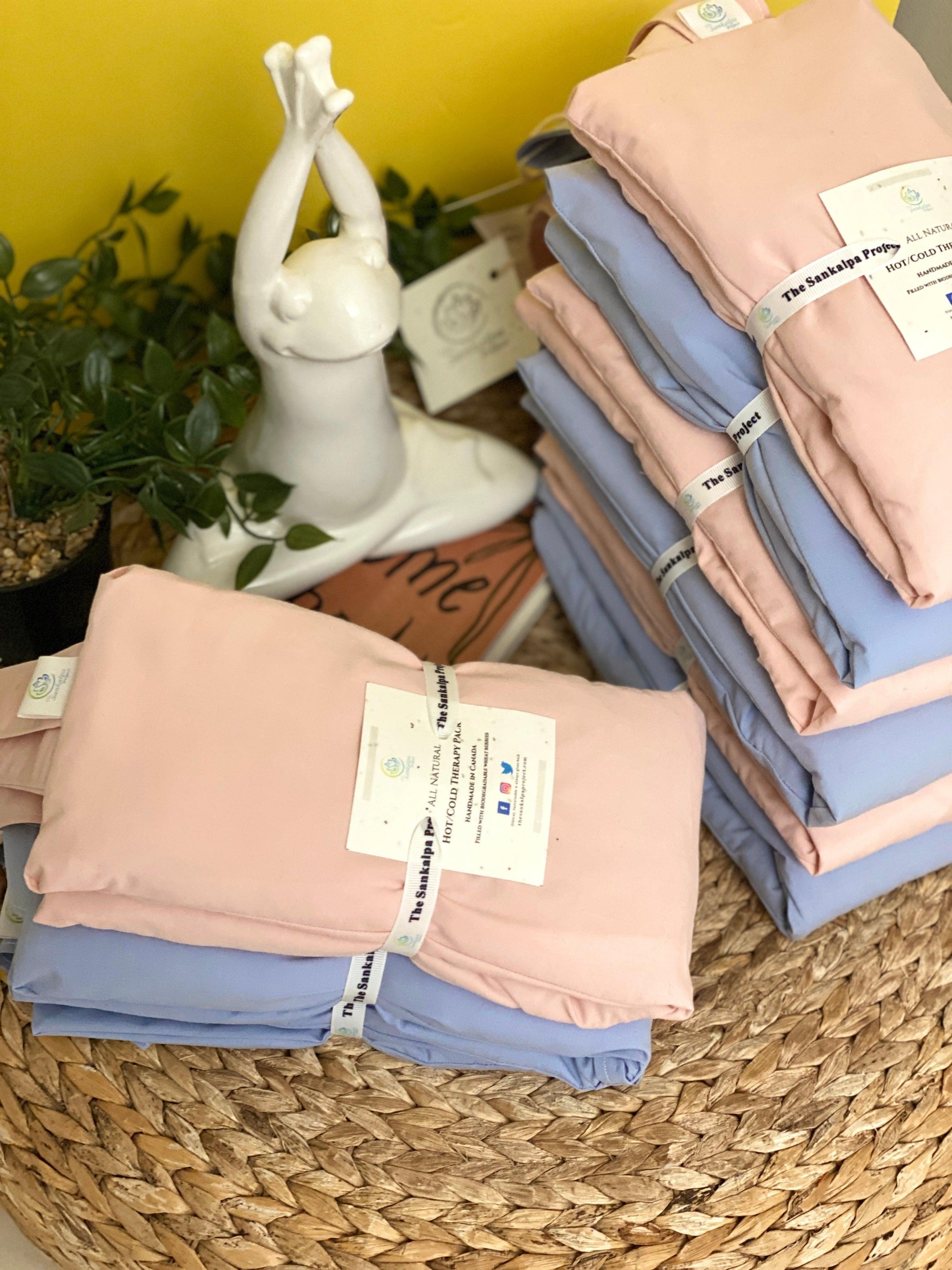 Blue Hot + Cold Neck/ Compress Wrap - The Sankalpa Project