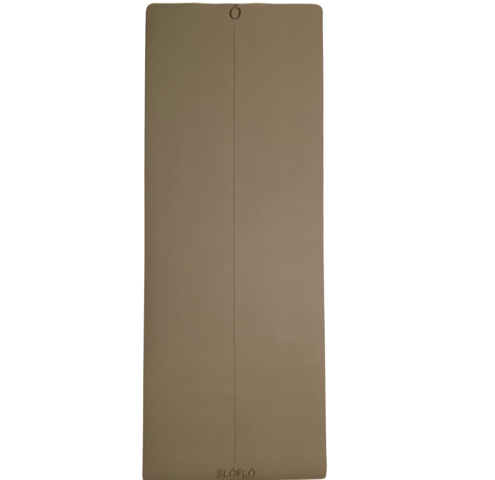 SLOFLO Essential Rubber Yoga Mat 4.5mm Sandy - SLOFLO World