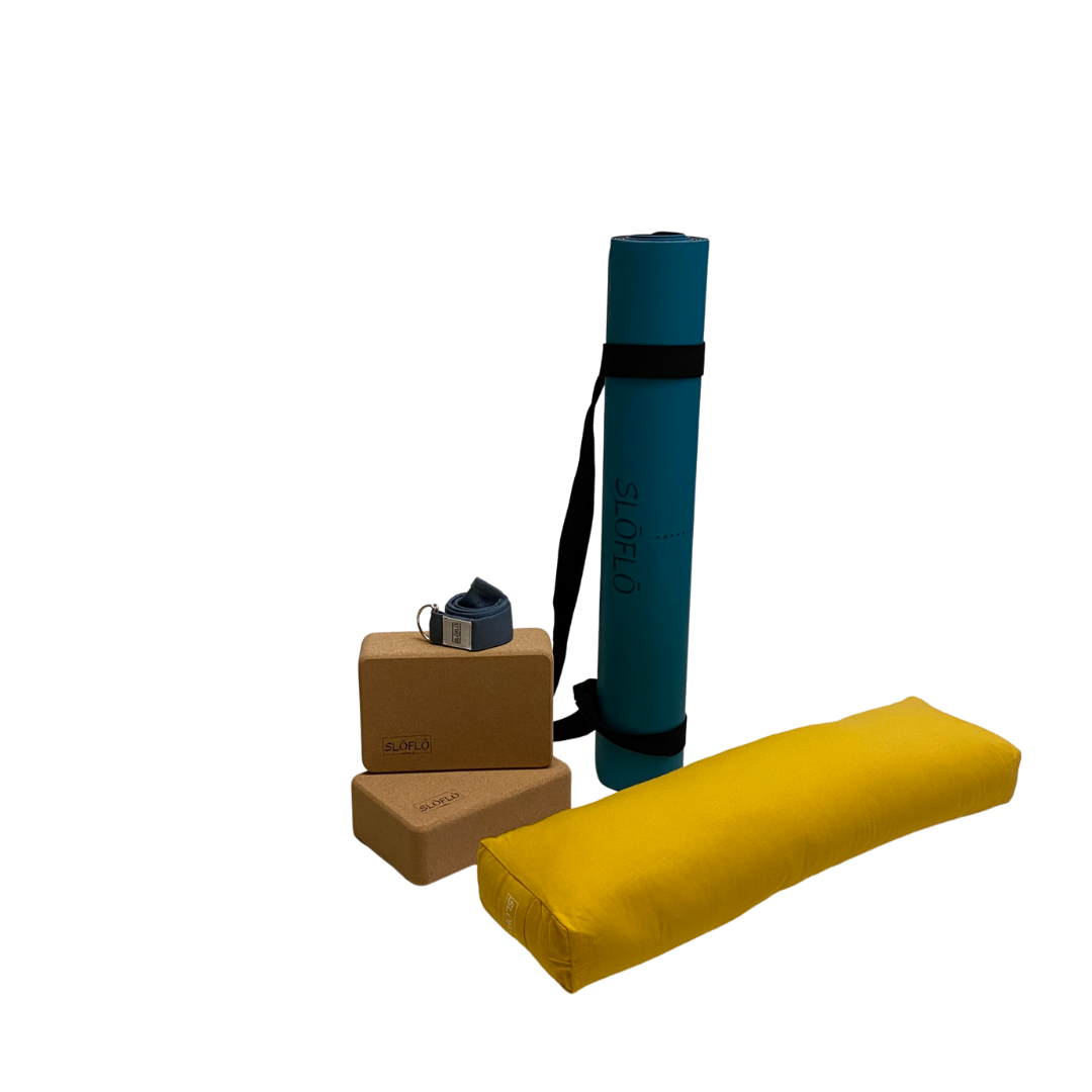 SLOFLO Essential Rubber Yoga Mat 4.5mm Teal - SLOFLO World