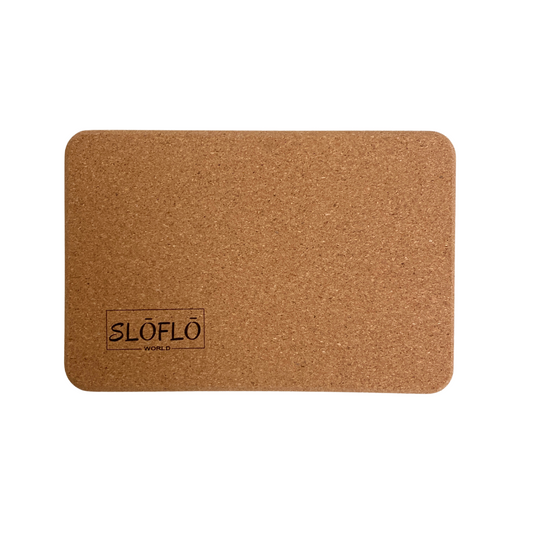 3 Inch Yoga Cork Yoga Block - SLOFLO World