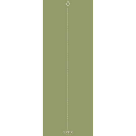 SLOFLO Essential Rubber Yoga Mat 4.5mm Sage - SLOFLO World