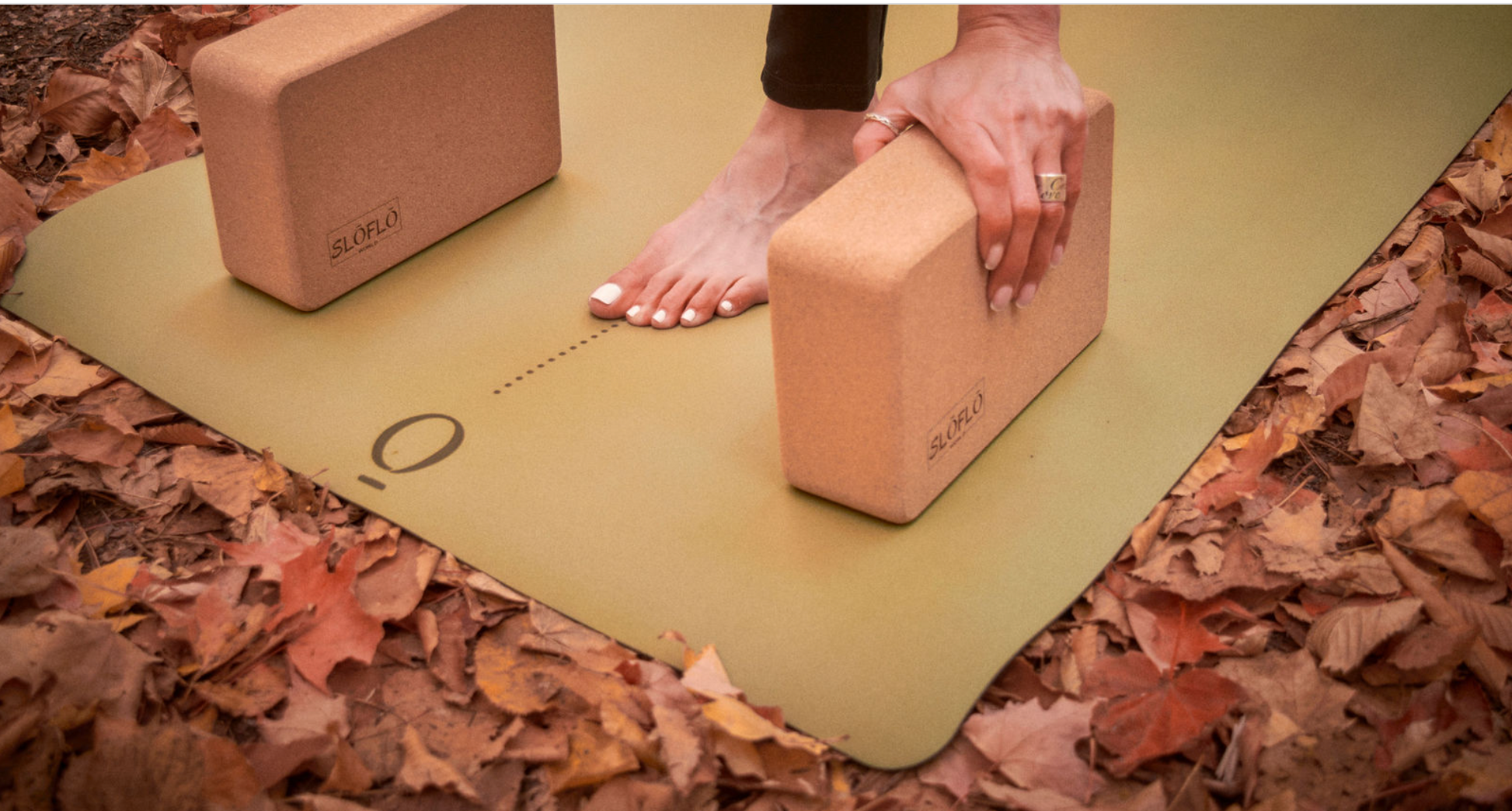 3 Inch Yoga Cork Yoga Block - SLOFLO World