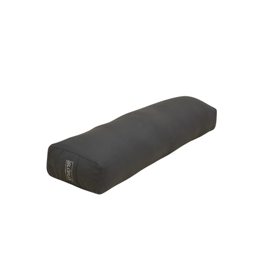 100% cotton Prana Yoga Bolster|Charcoal - SLOFLO World