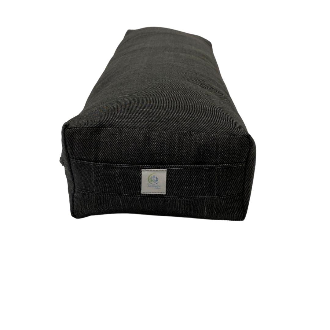 Grey Yoga Bolster - The Sankalpa Project