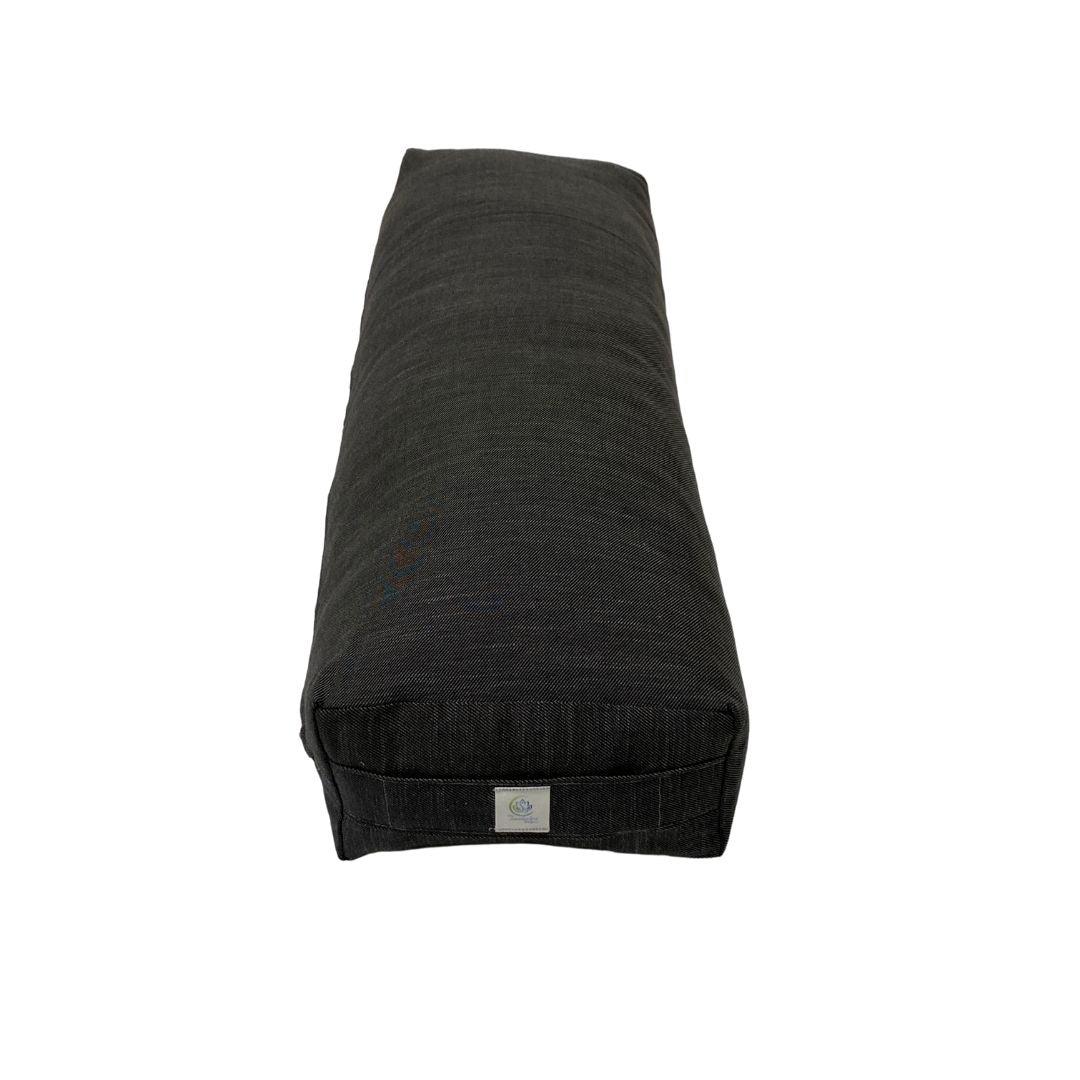 Grey Yoga Bolster - The Sankalpa Project