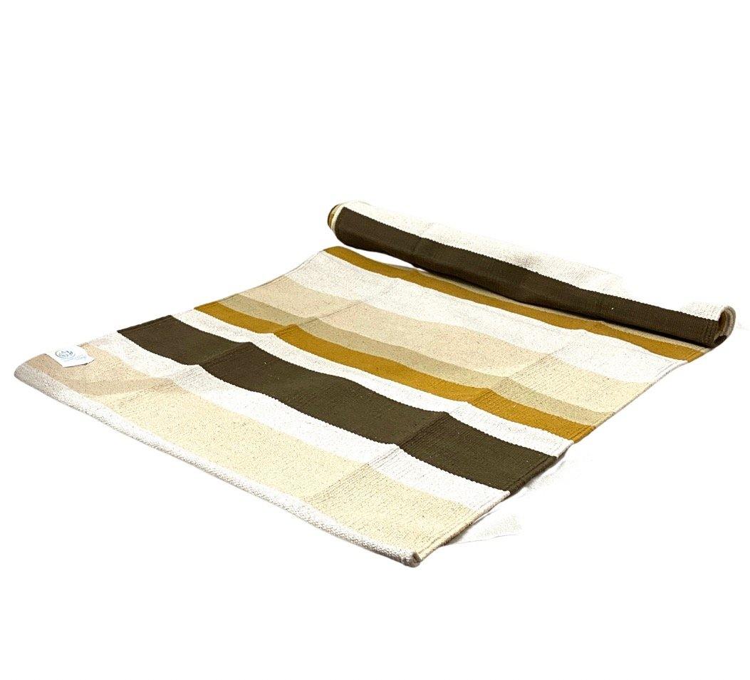 100% Cotton Mysore Yoga Rug - The Sankalpa Project