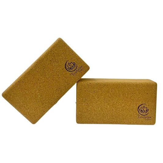 Lean Cork Yoga Block - The Sankalpa Project