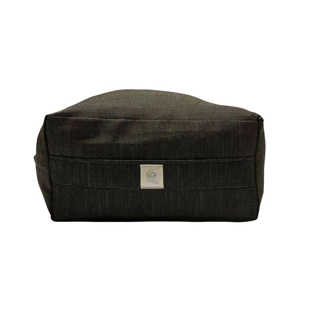 Grey Yoga Bolster - The Sankalpa Project