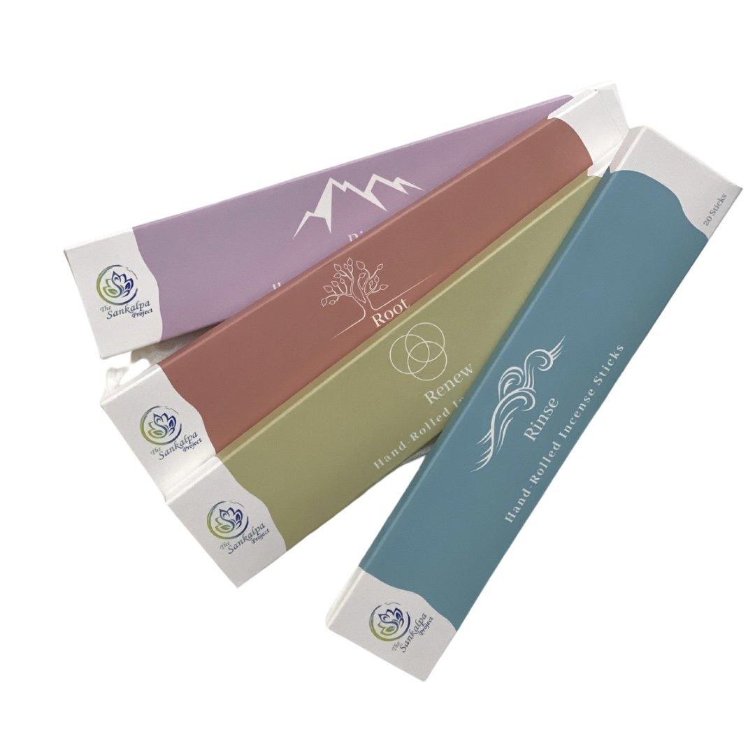 Hand-Rolled Essential Oils Incense Sticks - The Sankalpa Project