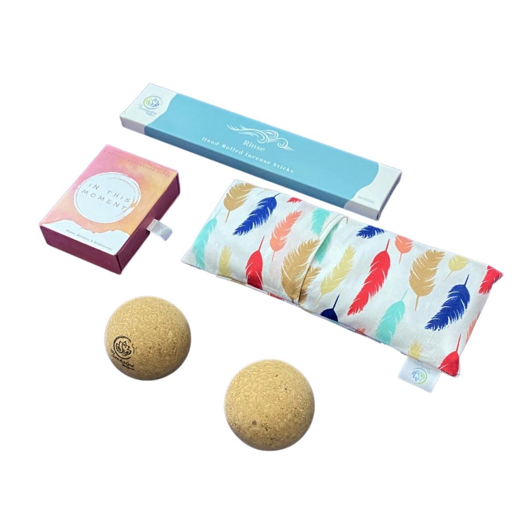 Feathers Eye Pillow - The Sankalpa Project
