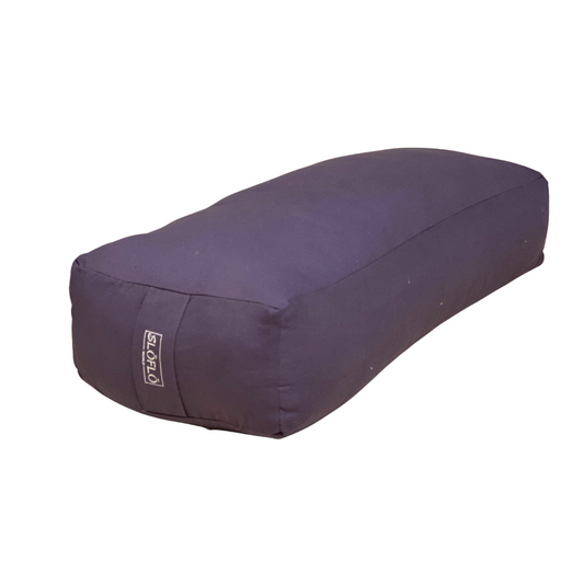 Harmony Restorative Yoga Bolster-Plum - SLOFLO World