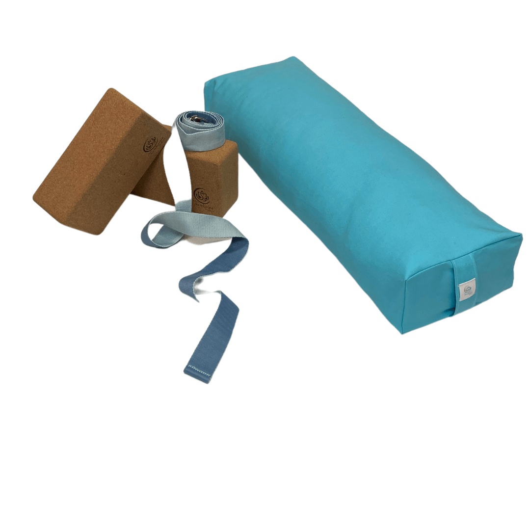 Teal Yoga Bolster - The Sankalpa Project