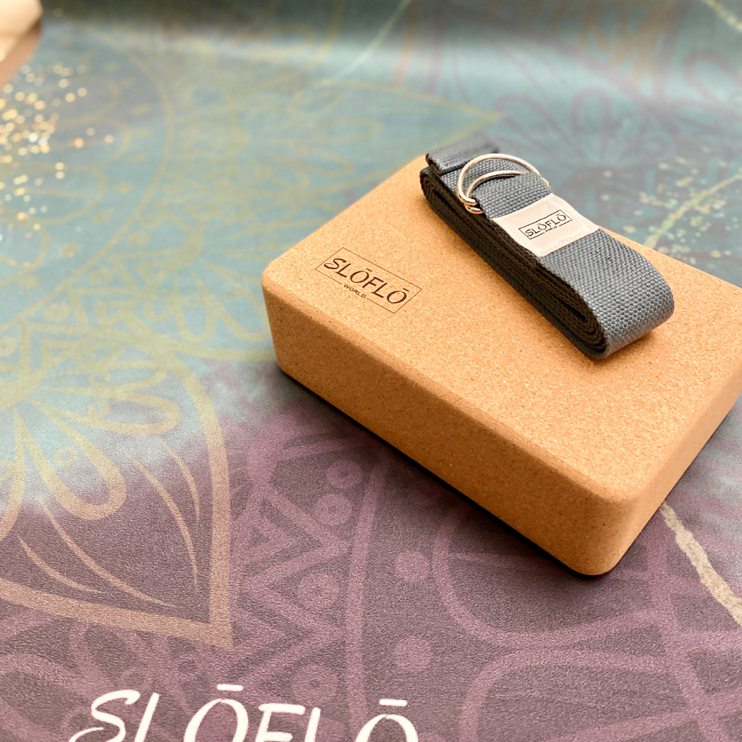 3 Inch Yoga Cork Yoga Block - SLOFLO World