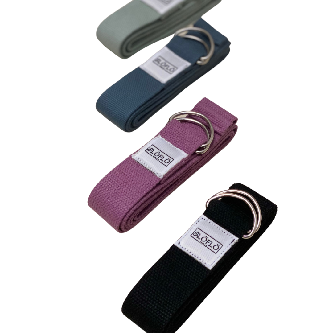 Sage Cotton Yoga Strap - SLOFLO World