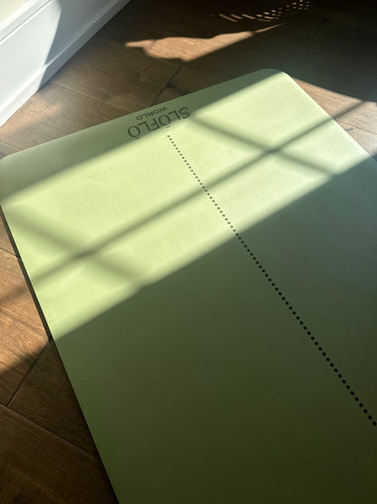 Essential Rubber Yoga Mat 4.5mm (Matcha)