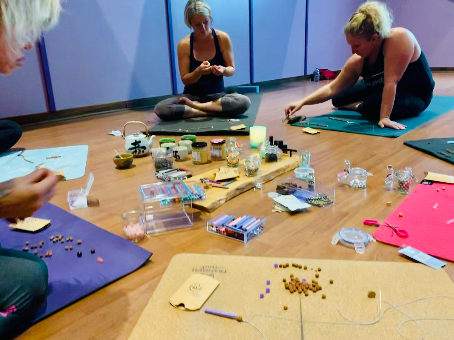 Breaths & Beads: A Crystal Bracelet Making Experience
