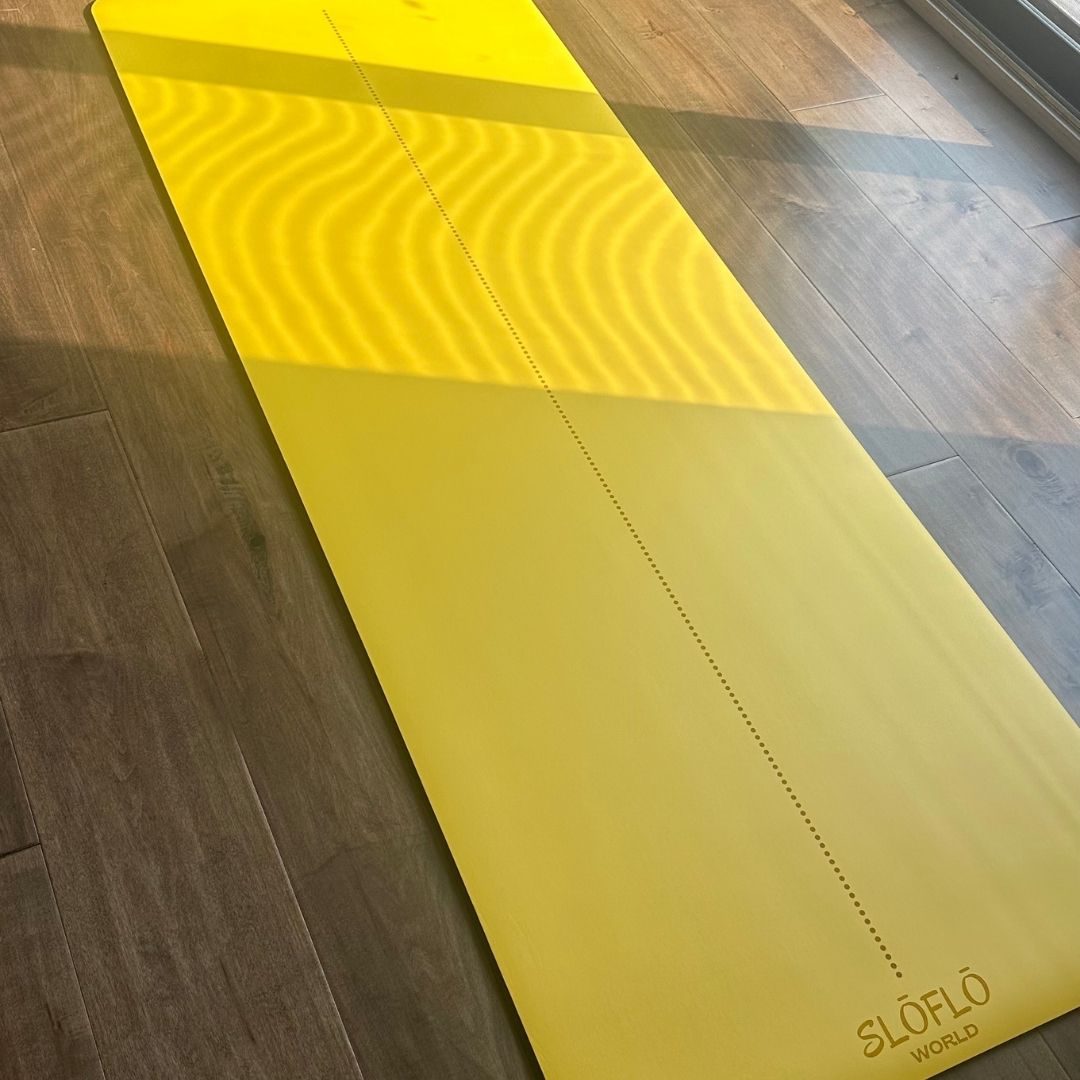 Essential Rubber Yoga Mat 4.5mm Sweet Lemon