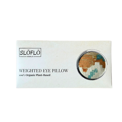 All Natural Crystal-Infused Cotton Lavender Eye Pillow - SLOFLO World