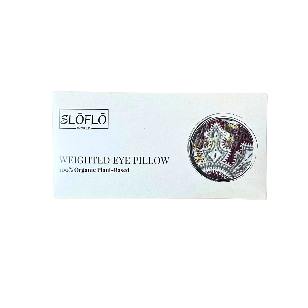 Wipeable Weighted Eye Pillow - SLOFLO World