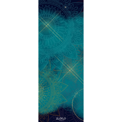 Suede SLOFLO Combination Yoga Mat 4mm Tranquility