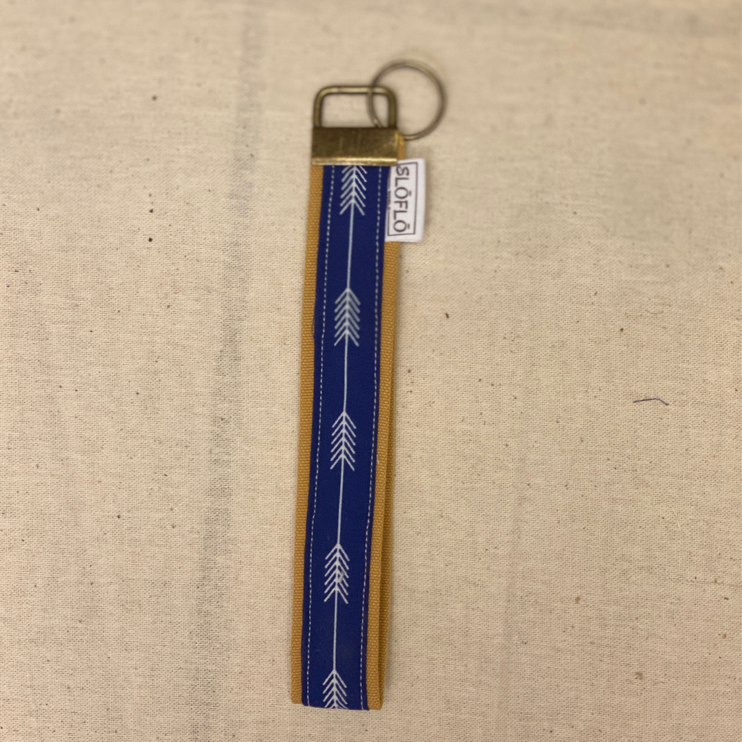 Fabric Key Fob/ Wristlet Keychain