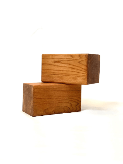 Mini Cedar Yoga Block/ Handstand Block - The Sankalpa Project