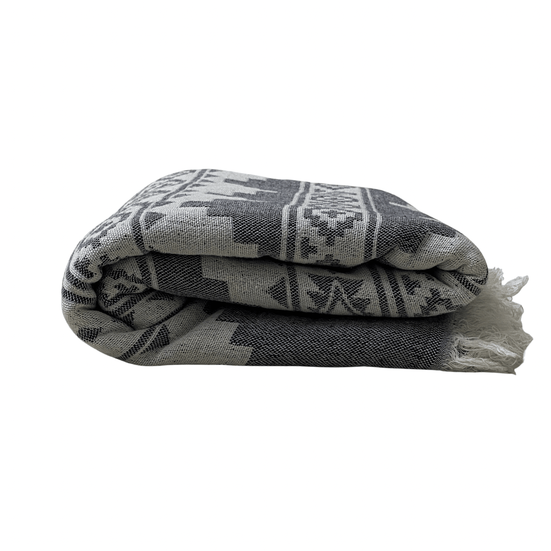 Organic Cotton Turkish Blanket/ Wrap - The Sankalpa Project