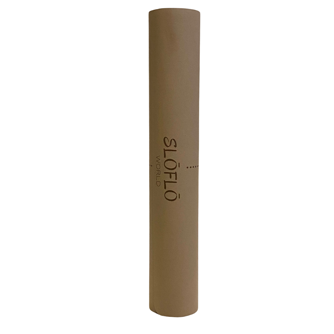 SLOFLO Essential Rubber Yoga Mat 4.5mm Sandy - SLOFLO World