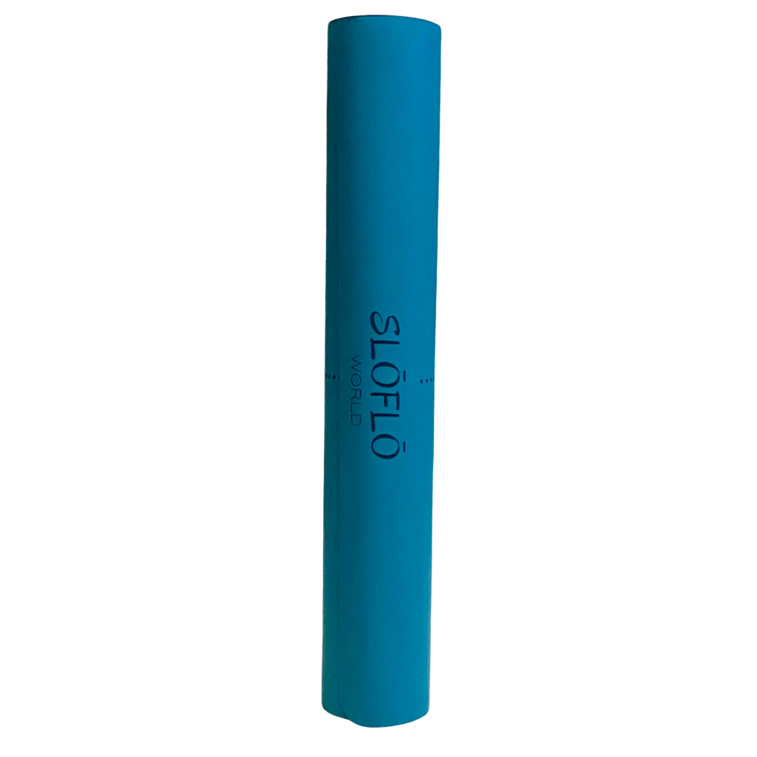 SLOFLO Essential Rubber Yoga Mat 4.5mm Teal - SLOFLO World