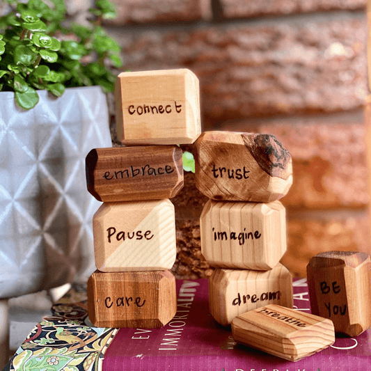 Wooden Stacking Stones Set - The Sankalpa Project