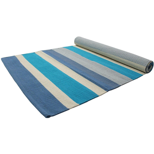 100% Cotton Mysore Yoga Rug - The Sankalpa Project