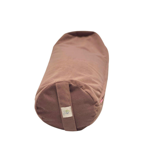Pink Velvet Mini Round Yoga Bolster - The Sankalpa Project